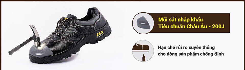 giày bảo hộ lao động - bao ho lao dong: cao cap DH-group